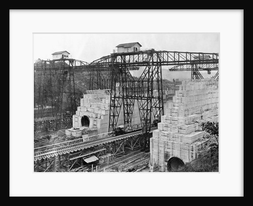 Chamber Cranes in Pedro Miguel Locks by Anonymous