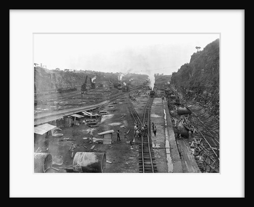 Construction of Panama Canal by Anonymous