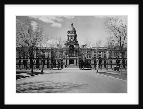 Capitol Building at the End of a Cheyenne Street by Anonymous