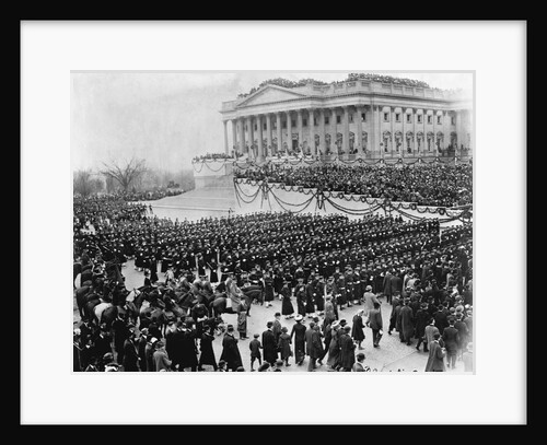 Naval Academy Cadets Attending Wilson's Inauguration by Anonymous