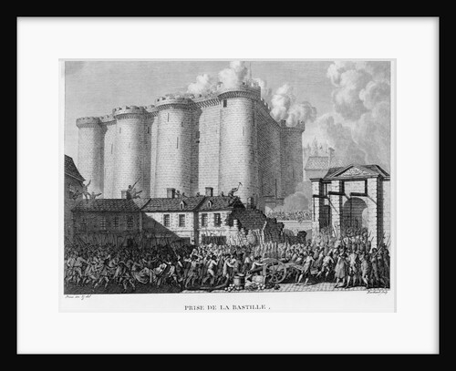 Taking of the Bastille by Pierre Gabriel Berthault