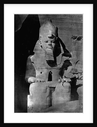 Statue of Ramses II at the Temple of Ramses II by Anonymous