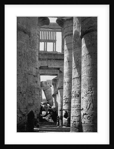 Incised Columns of Temple of Amon by Anonymous