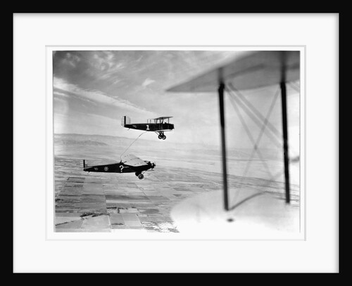 The Question Mark Refueling Mid-flight by Anonymous