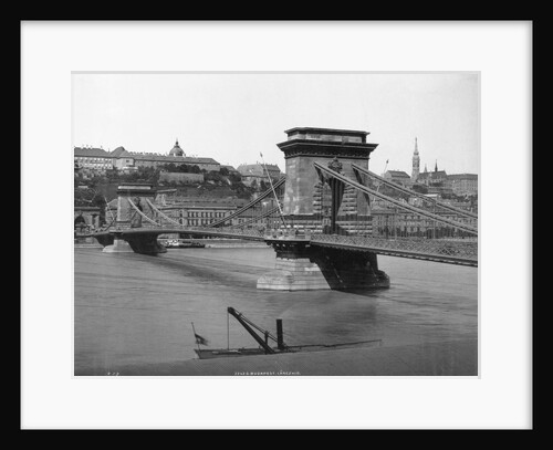 Chain Bridge in Budapest by Anonymous