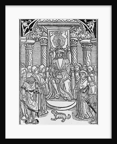 Charles VII Surrounded by His Court by Anonymous