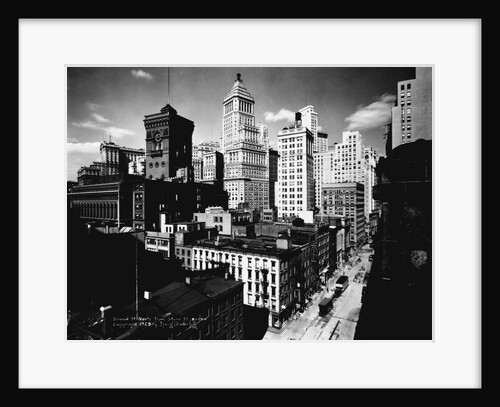 Broad Street, North from Stone Street, Newark, NJ by Anonymous