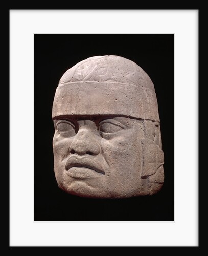 Olmec Colossal Head by Anonymous