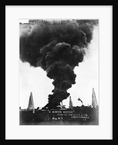 Smoke Billowing from an Oil Well Fire by Anonymous