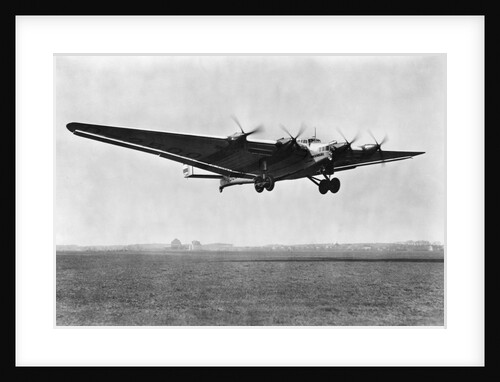 Junkers G38, D-2500 Landing by Anonymous