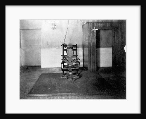 Electric Chair in Auburn, New York by Anonymous