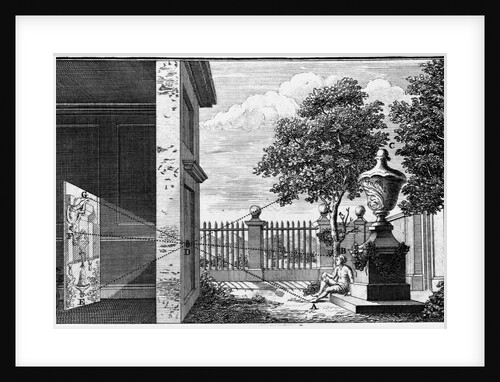 Eighteenth Century Engraving Use of the Camera Obscura by Anonymous