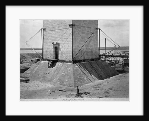 Strengthening the Foundation of Washington Monument by Anonymous