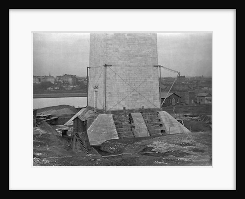 Buttresses Under Foundation of the Washington Monument by Anonymous