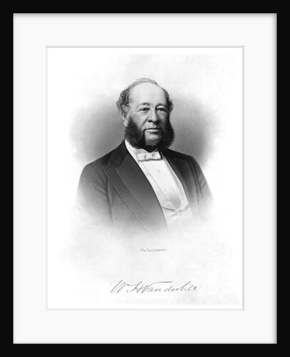Industrialist William Henry Vanderbilt by Anonymous