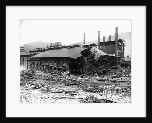 Factory Damaged in the Johnstown Flood by Anonymous