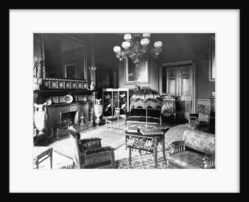 Red Room in the White House by Anonymous