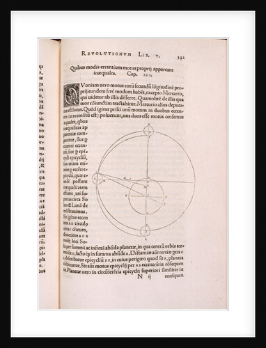 De Revolutionibus orbium by Anonymous