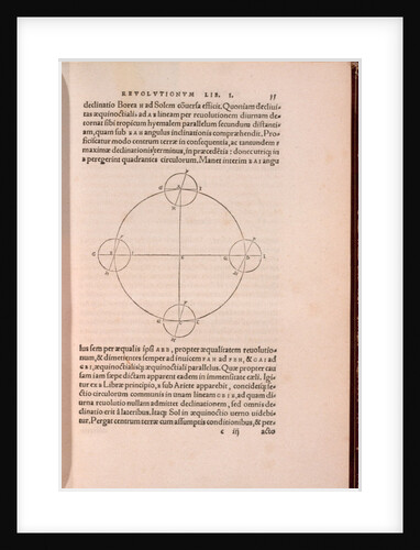 De Revolutionibus orbium by Anonymous