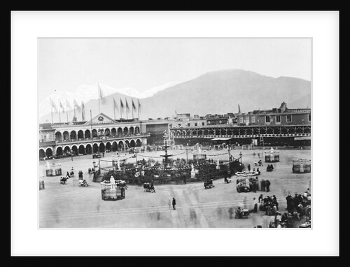 Lima, (Peru). View of public square on July 28 (Independence Day) by Anonymous