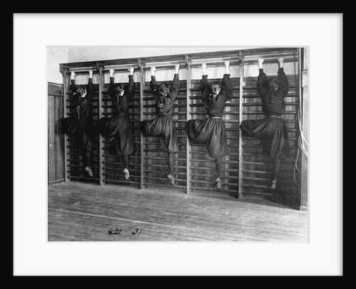 Students Exercising by Anonymous