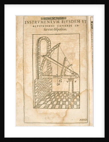 Tychonis Brahe Astronomiae instauratae mechanica. Nurenberg by Anonymous