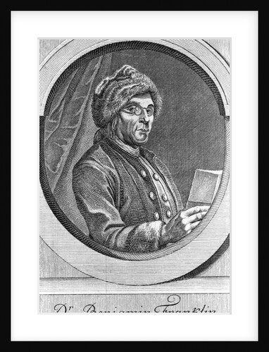 Portrait of Benjamin Franklin by Anonymous