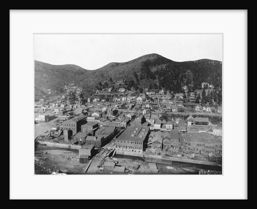 Deadwood, South Dakota from Mount Moriah by Anonymous
