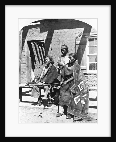 Navajos in Fort Defiance by Anonymous