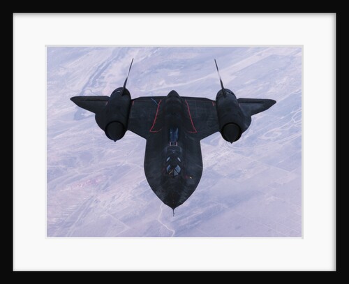 Boomer's View of an SR-71A Aircraft by Anonymous