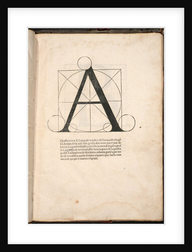 Divina proportione by Anonymous