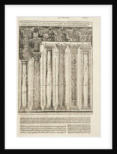 Rosenwald Vitruvius De architectura libri deci, Como, 1521 by Anonymous