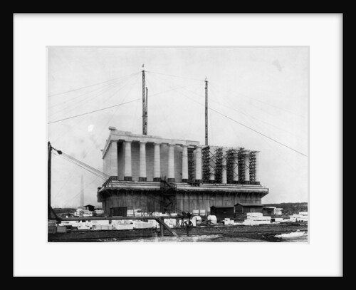 Construction of the Lincoln Memorial by Anonymous