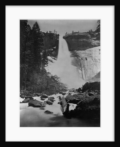 2 Views and landmarks of the Yosemite Valley, Calif. Nevada Falls 6 photos by Carleton E. Watkins
