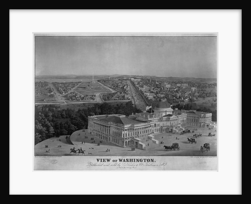 View of Washington by E. Sachse