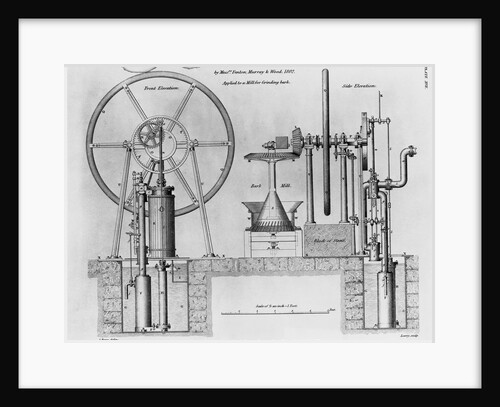 Steam Engine of 4 Horse Power by Anonymous