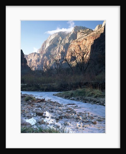 Virgin River in Zion Canyon by Anonymous
