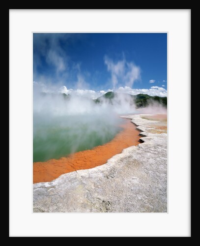 Champagne Pool at Wai-o-tapu Thermal Park by Anonymous