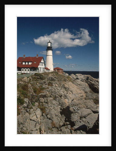 Exterior of Portland Head Light by Anonymous