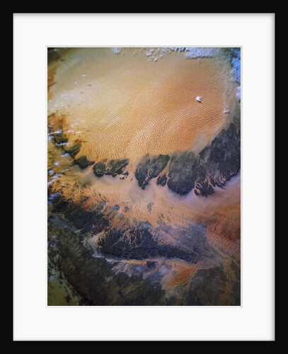 Low-Earth-Orbit View of Marzuq Desert by Anonymous