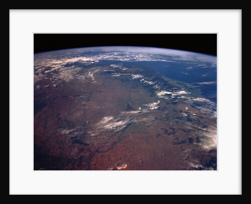 Low-Earth-Orbit View of the Murray River Basin by Anonymous