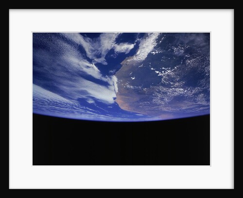 Earth from Space Shuttle by Anonymous