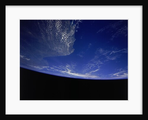 Earth from Space Shuttle by Anonymous
