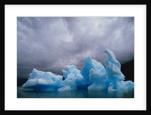 Iceberg Along Alaskan Wilderness by Anonymous