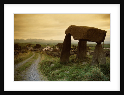 Dolmen in Irish Countryside by Anonymous