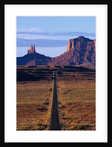 Road Through Monument Valley Navajo Tribal Park by Anonymous