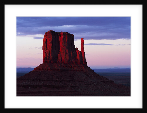 Monument Valley Navajo Tribal Park at Sunset by Anonymous