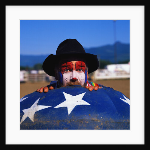 Rodeo Clown by Anonymous