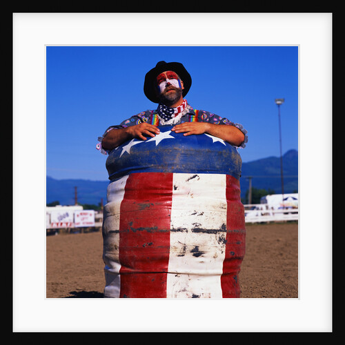 Rodeo Clown by Anonymous