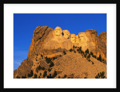 Morning Light on Mount Rushmore Memorial by Anonymous